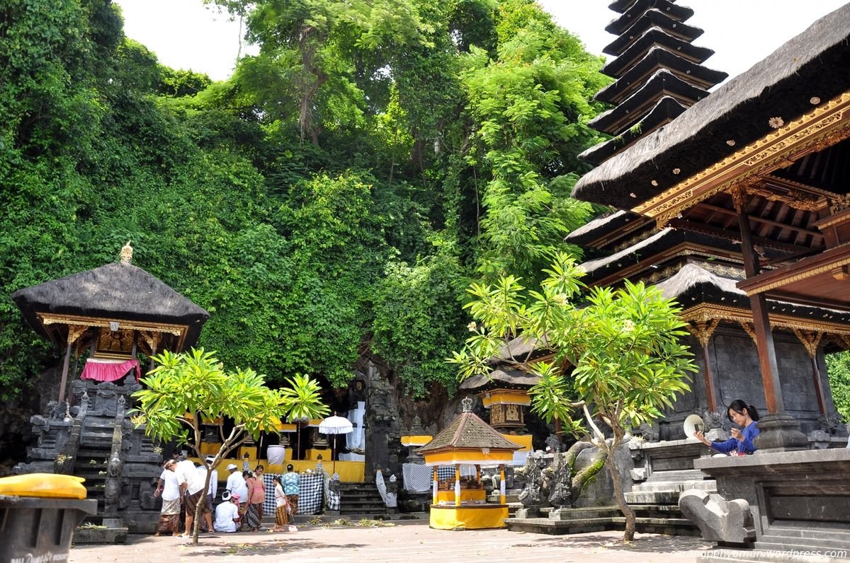 the ancient 11th-century temple built around a cave