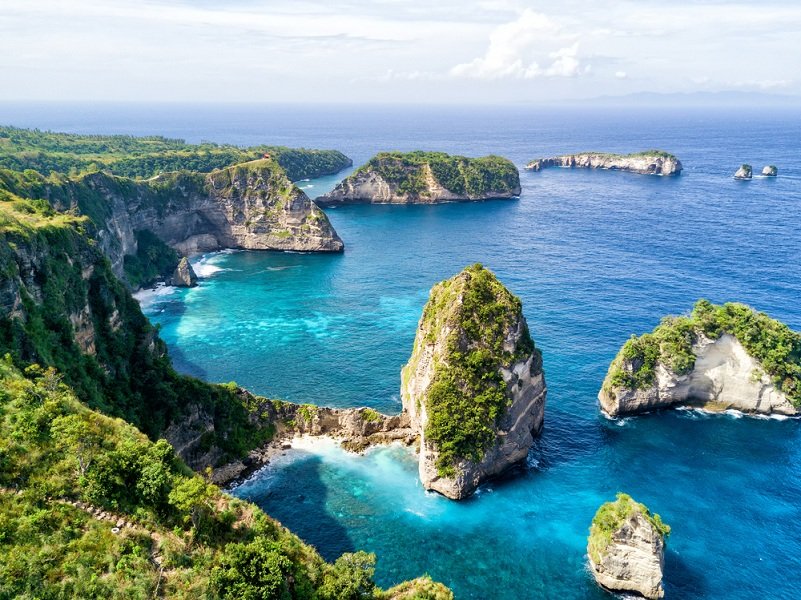 viewpoint of thousand island Raja Lima